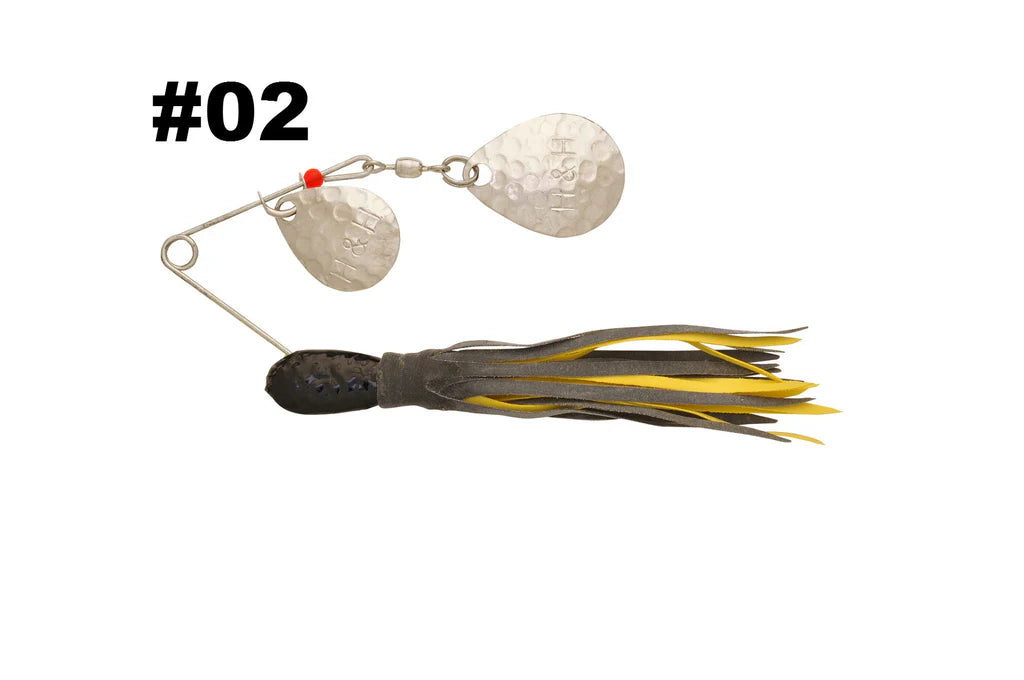 H&H Double Colorado Spinnerbait