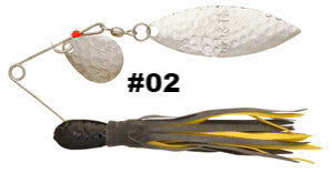 H&H Willow Leaf/Colorado Double Spinnerbait
