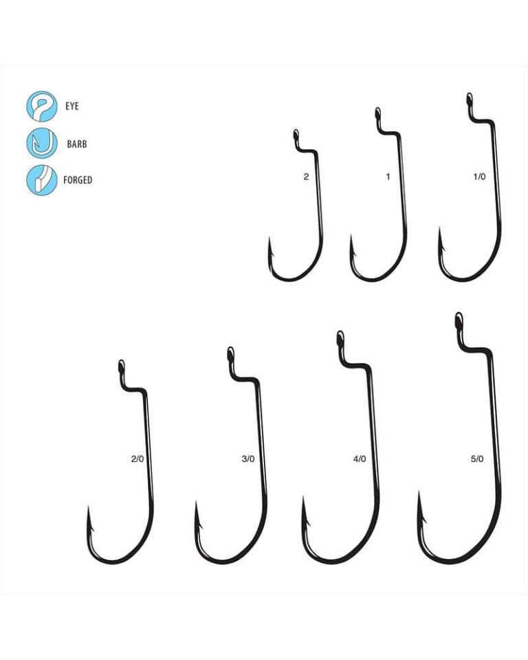 Gamakatsu Offset Shank Worm Hook (O’Shaughnessy Bend)