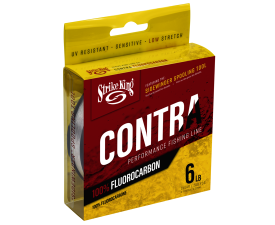 Strike King Contra Fluorocarbon Fishing Line