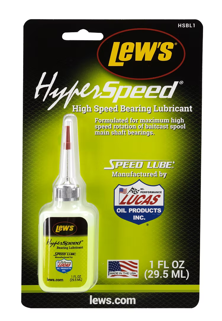 Lew’s Hyper Speed Reel Bearing Lube