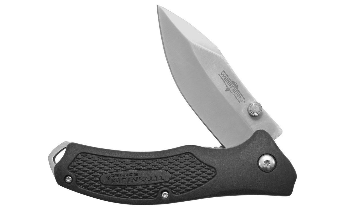 Camillus Western Blacktrax Folding Knife