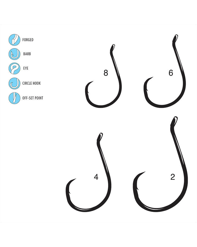 Gamakatsu Octopus Circle Offset Point Hook