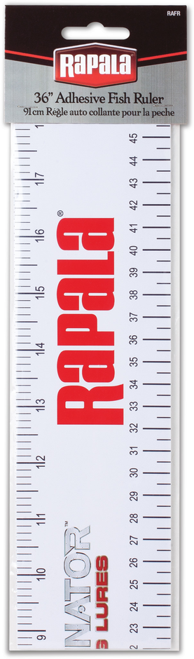 Rapala 36" Adhesive Measuring Ruler