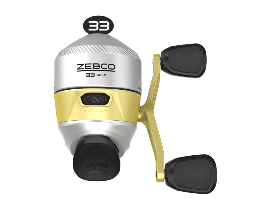 Zebco 33 Gold Spincast Reel