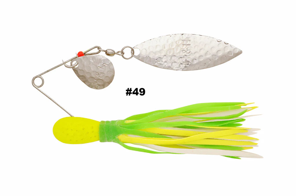 H&H Willow Leaf/Colorado Double Spinnerbait