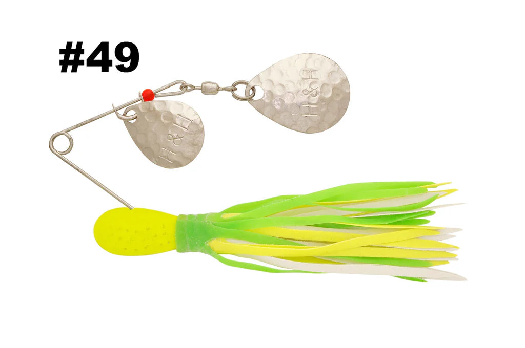 H&H Double Colorado Spinnerbait