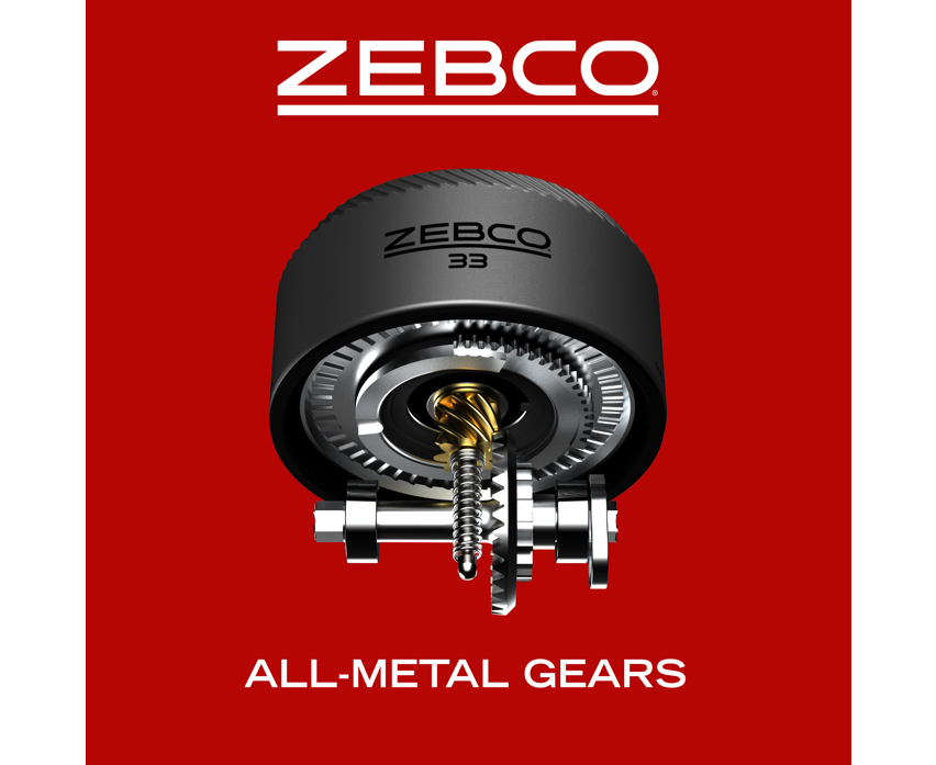 Zebco 33 Gold Spincast Reel