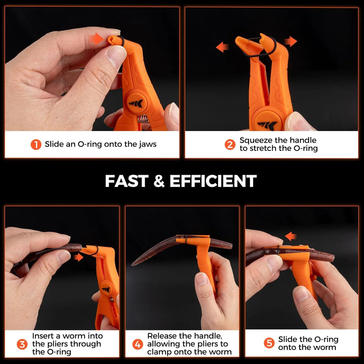 KastKing Everyday Angler Wacky & Neko Rig Pliers