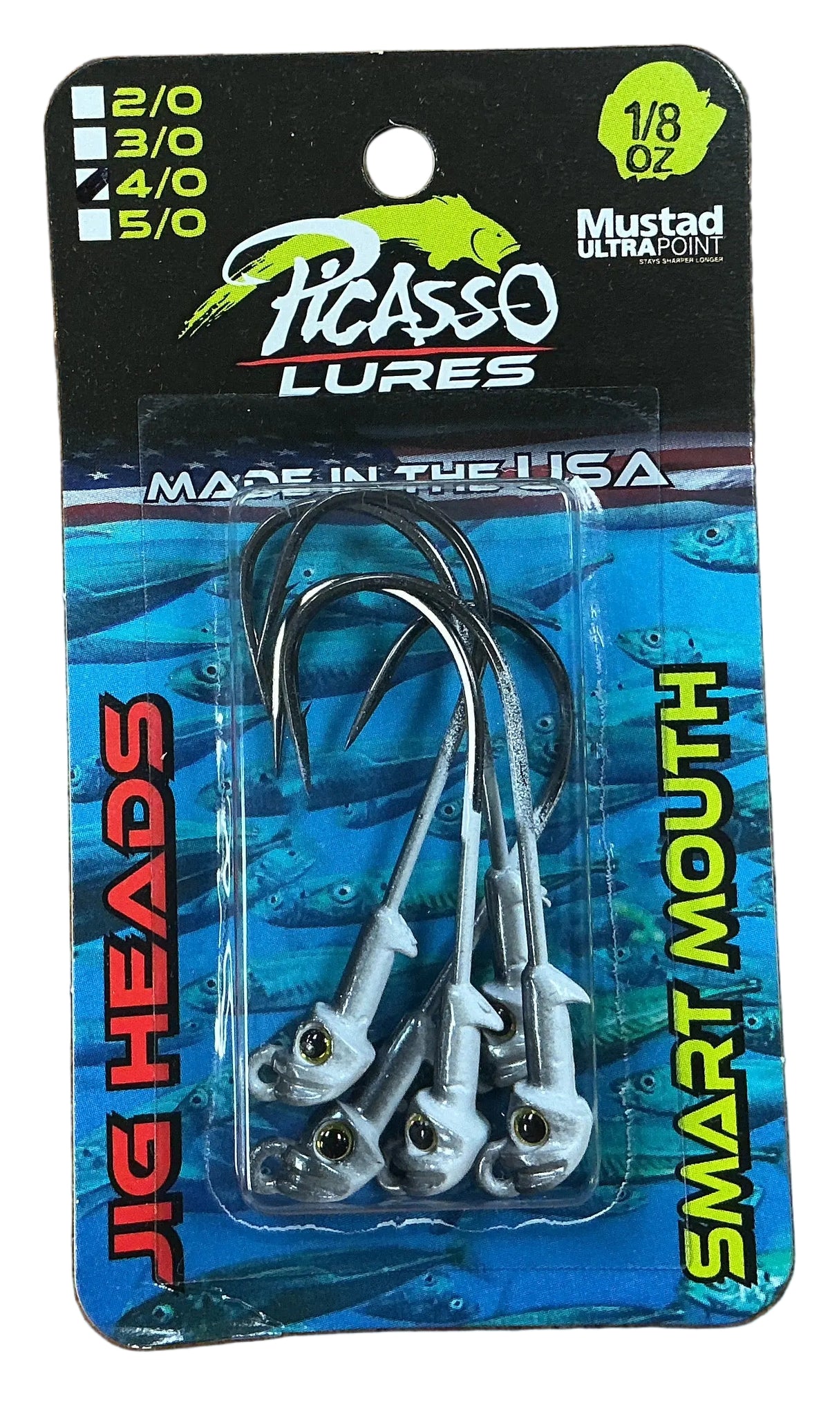 Picasso Smart Mouth Fish Head 5pk