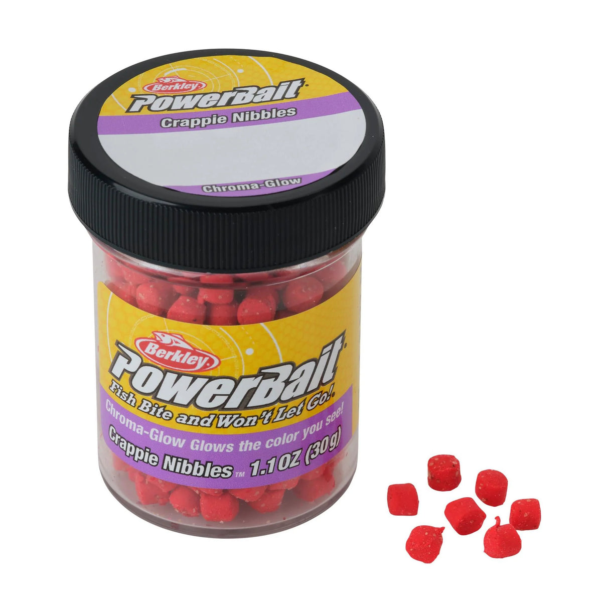 PowerBait Crappie Nibbles Chroma Glow
