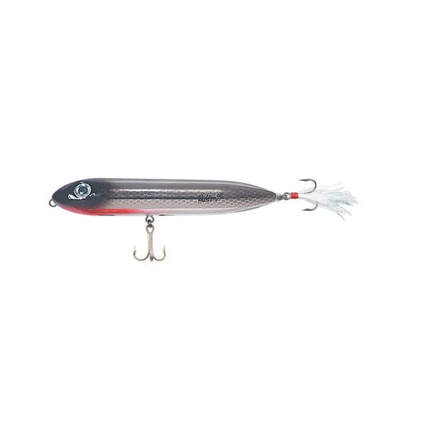 Heddon Feather Dressed Super Spook Jr. Topwater Walker