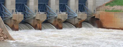 hugo lake spillway fully open