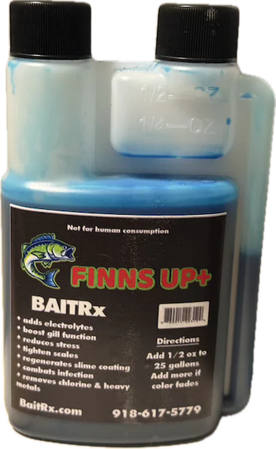 Bait RX Finns Up+ Liquid Livewell Treatment