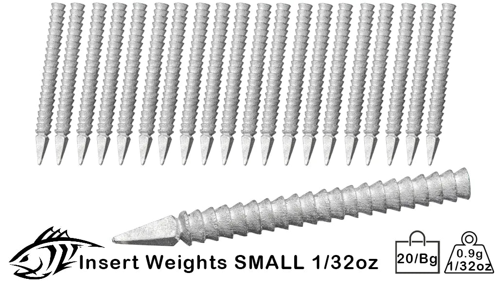 Lunker City Insert Weights – Nail Neko