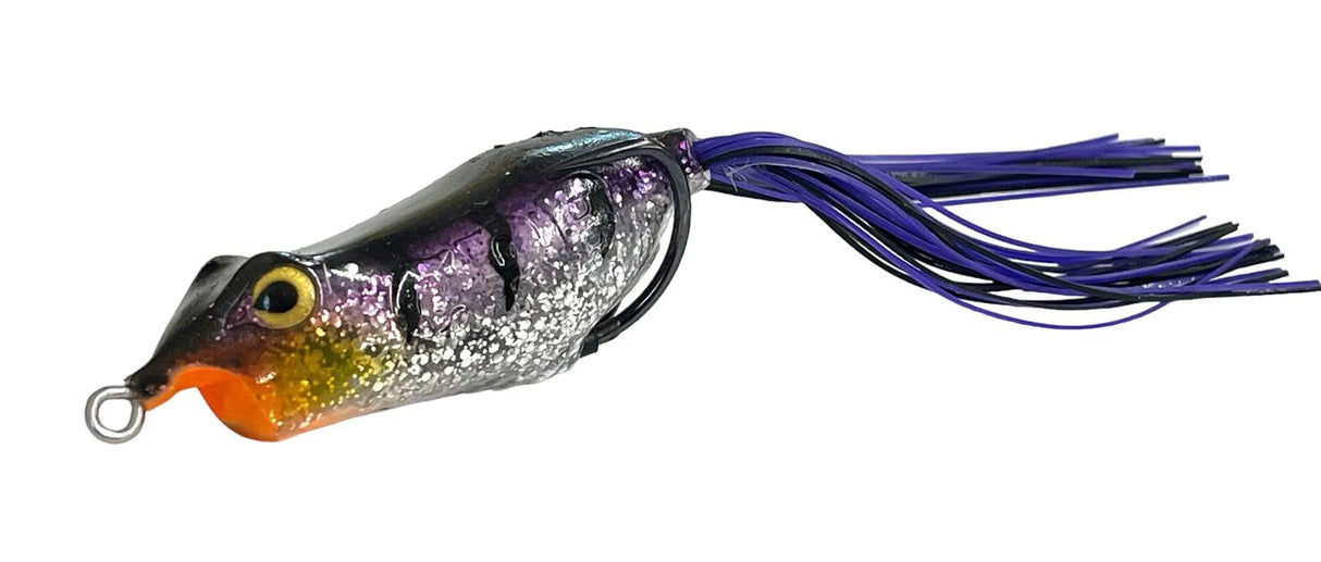 Copper Red Baits Wave Frog Loud Mouth Topwater Frog