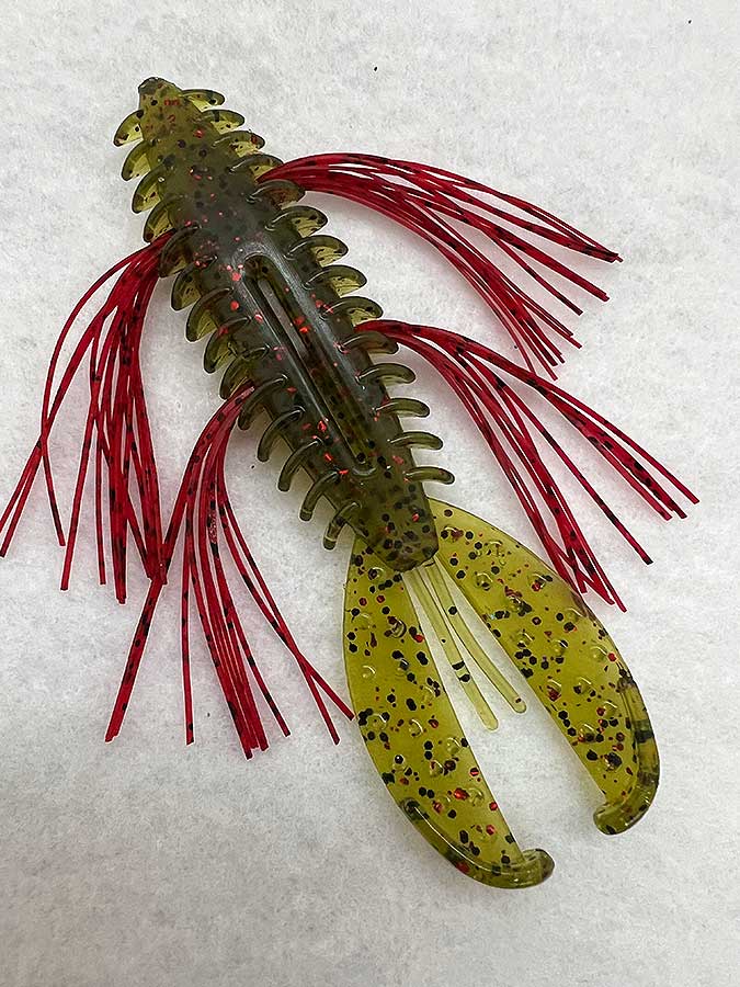 Tightlines UV Whisker V-Craw Craw Bait