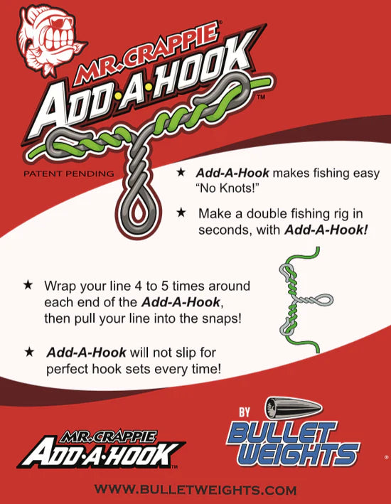 Mr. Crappie Add-A-Hook Rigging Accessory