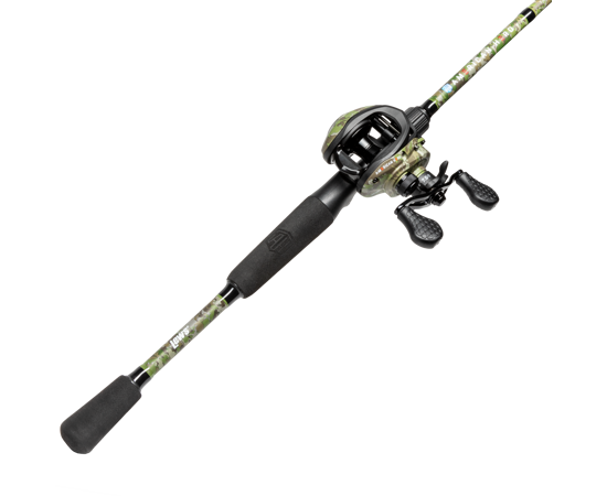 American Hero Camo Baitcast Combo