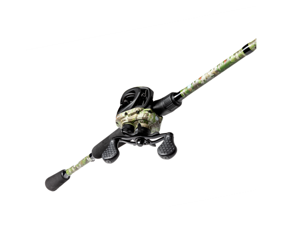 American Hero Camo Baitcast Combo