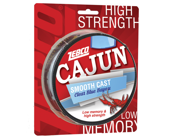 Zebco Cajun Smooth Cast Monofilament Fishing Line