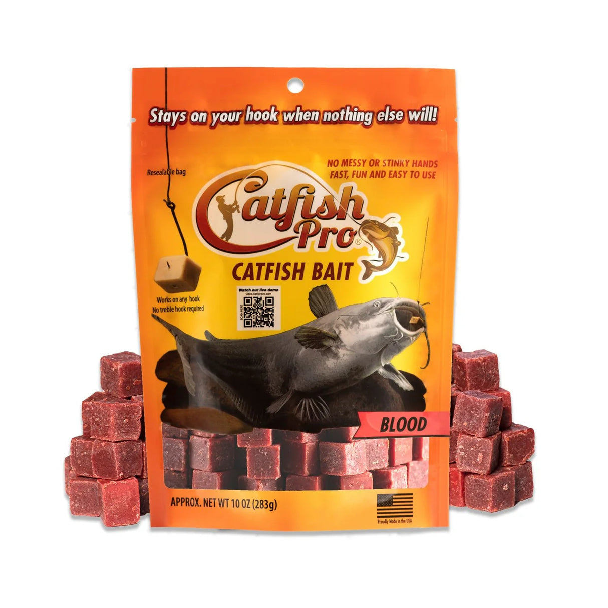 Catfish Pro Cubed Catfish Bait