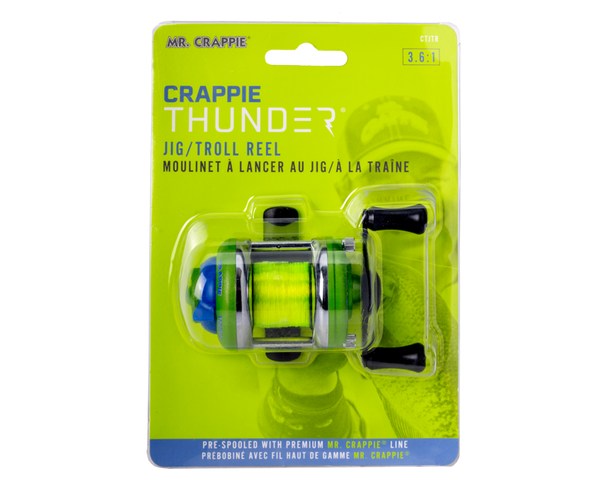 Crappie Thunder Jig/Troll Reel Clam