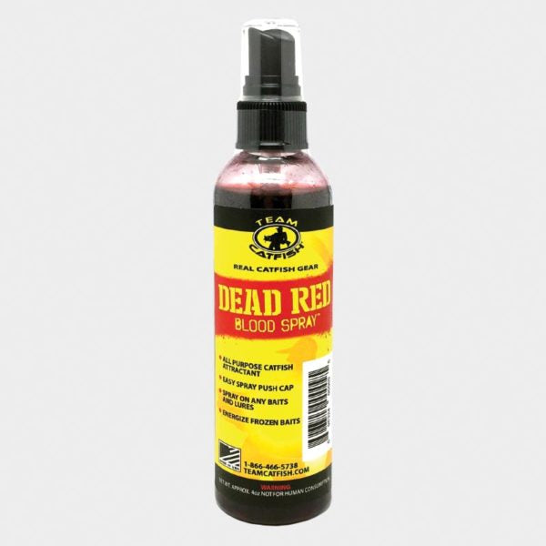 Team Catfish Dead Red Blood Spray