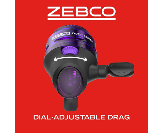 Zebco Dock Demon Spincast Combo