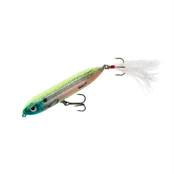 Heddon Feather Dressed Super Spook Jr. Topwater Walker