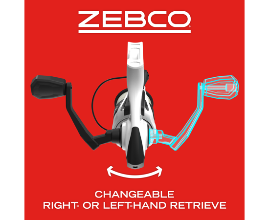 Zebco Roam Blue Spinning Reel
