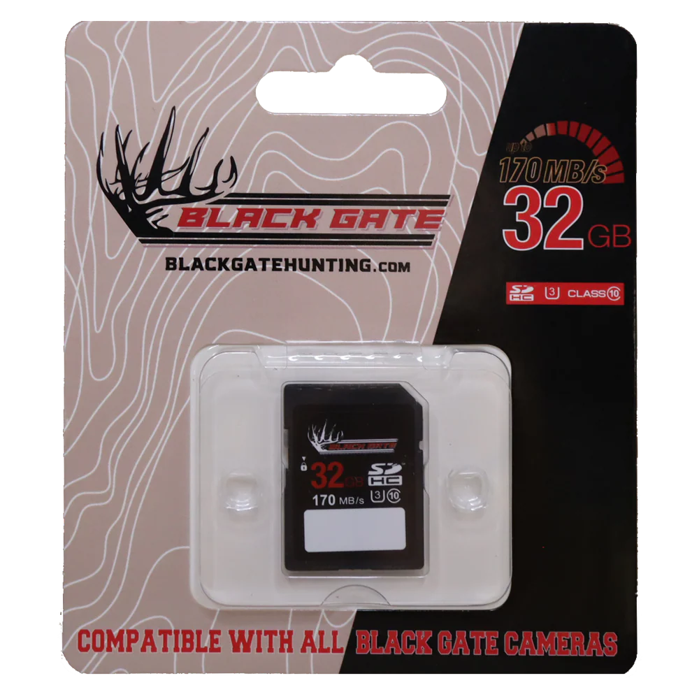Black Gate SD Card 32GB
