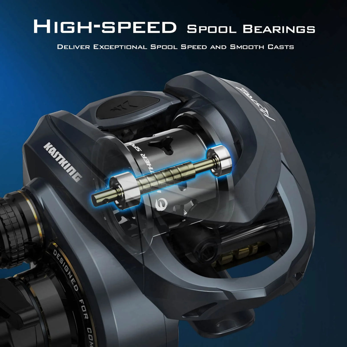 KastKing Kestrel Elite BFS Casting Reel