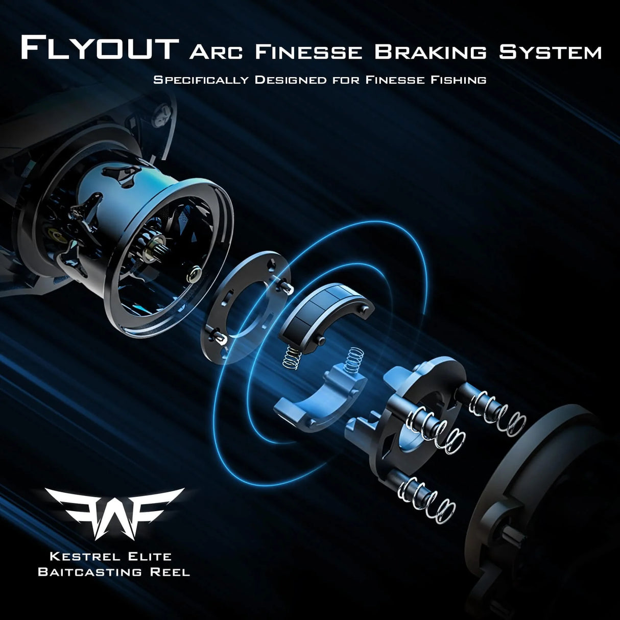 KastKing Kestrel Elite BFS Casting Reel