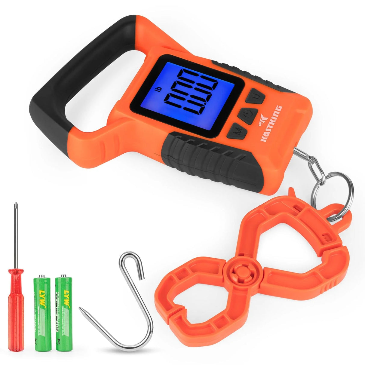Kastking Wideview Waterproof Digital Scale with Lip Gripper & Ruler