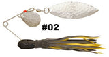 H&H Willow Leaf/Colorado Double Spinnerbait