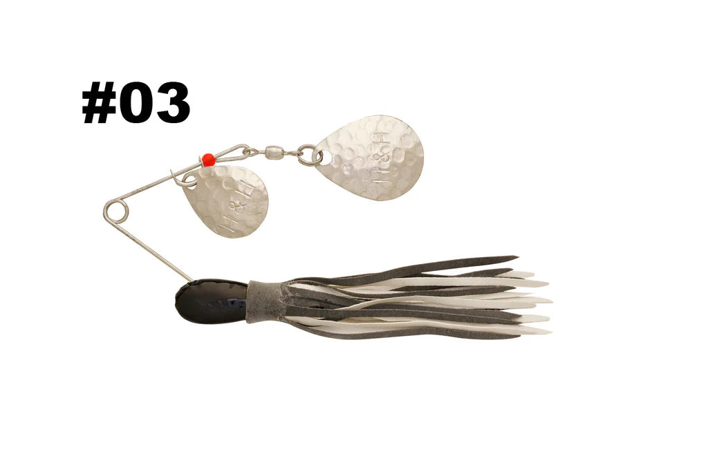 H&H Double Colorado Spinnerbait