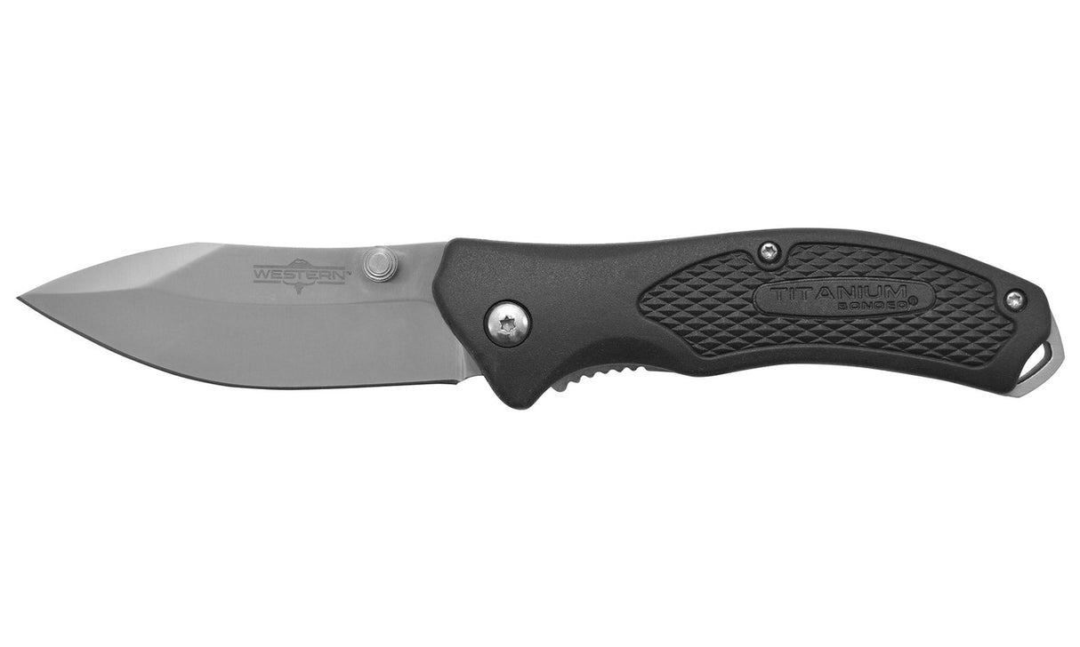 Camillus Western Blacktrax Folding Knife