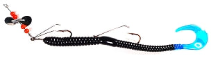 Creme Scoundrel 6" Curl Tail