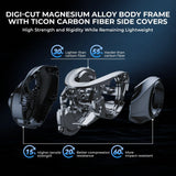 Kastking Mg-Ti Lite Magnesium Baitcasting Reel