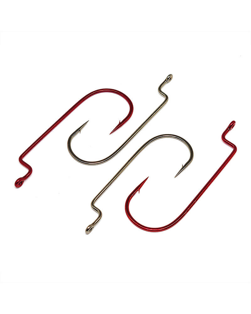 Gamakatsu Offset Shank Round Bend Worm Hook