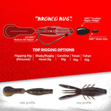 Rapala Crush City Customs Bronco Bug Creature Bait