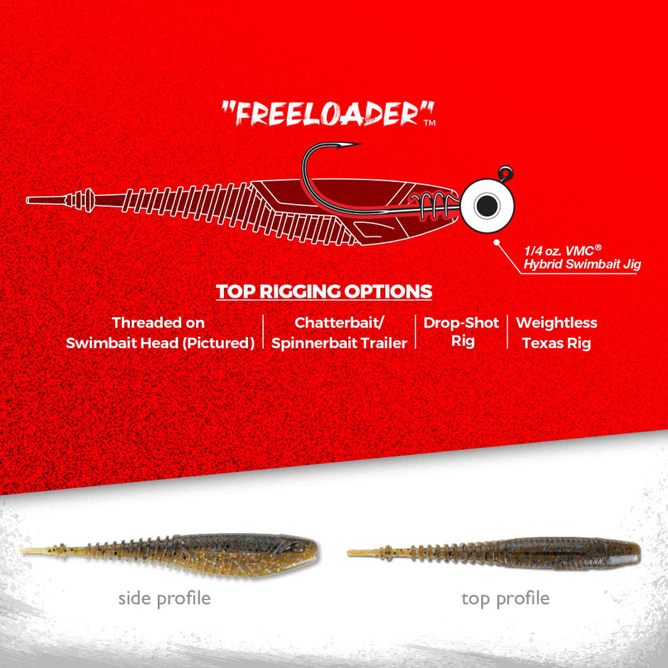 Rapala Crush City Freeloader Soft Swimbait