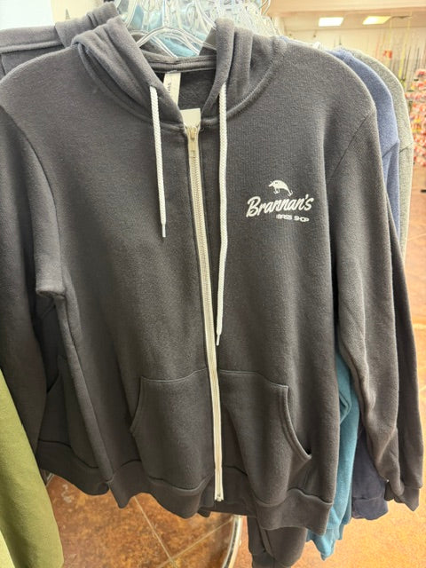 Bella + Canvas Unisex Fleece Full-Zip Hooded Sweatshirt
