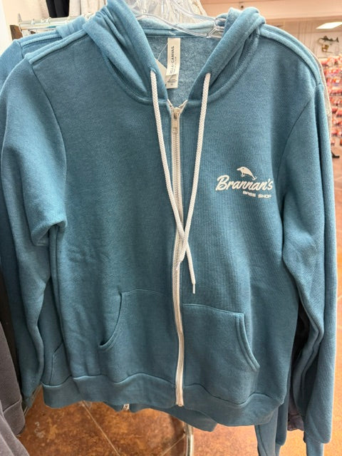 Bella + Canvas Unisex Fleece Full-Zip Hooded Sweatshirt