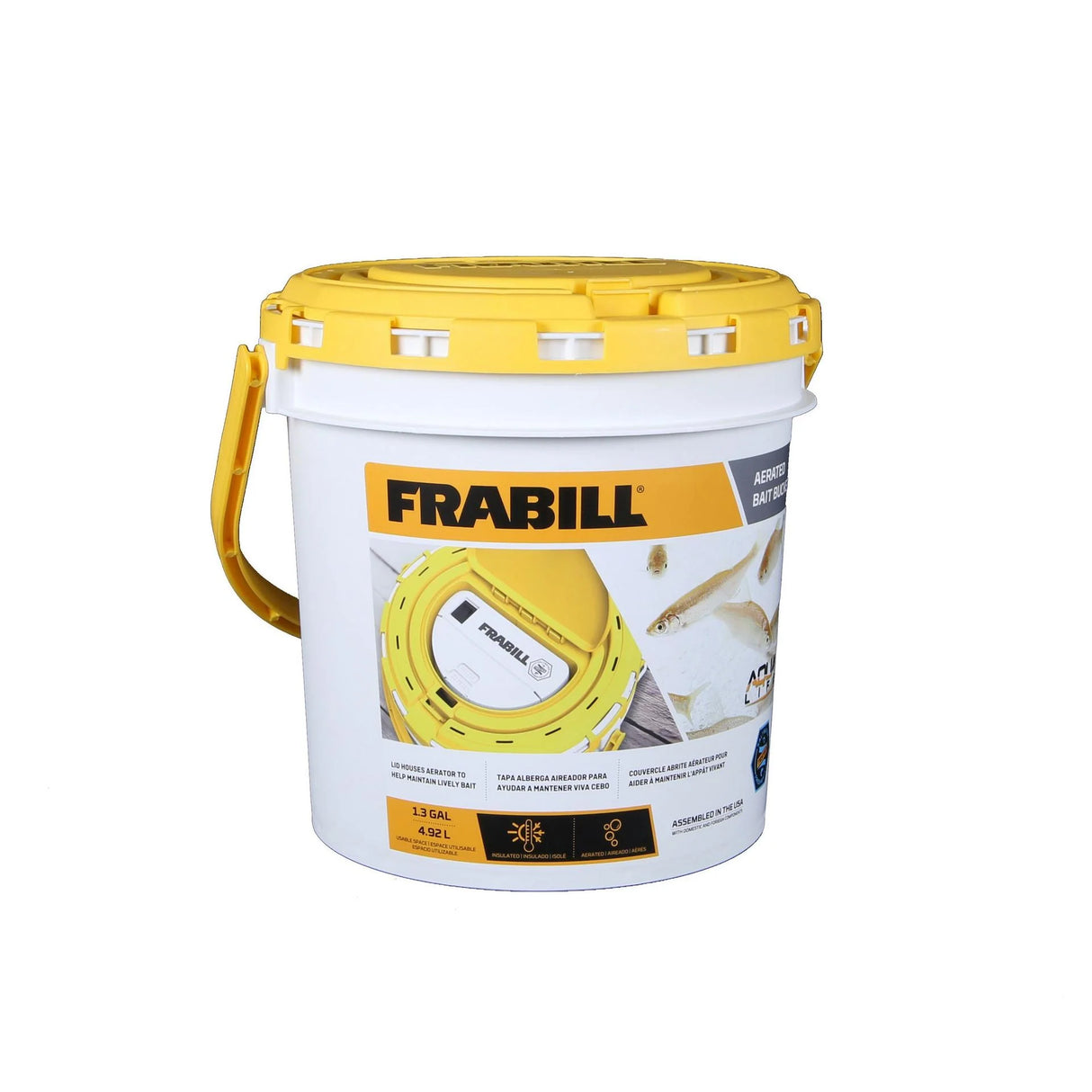 Frabill Dual Bait Bucket