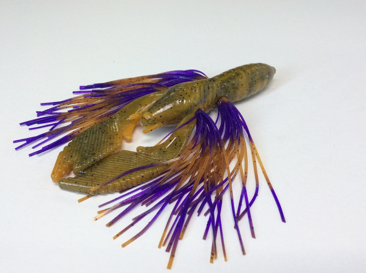 Tightlines UV Whisker DB Hy-Brid Rattl'N Rig Craw Bait