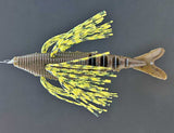 Tightlines UV Fuzzy Hunt-1 Swimbait Soft Swimbait