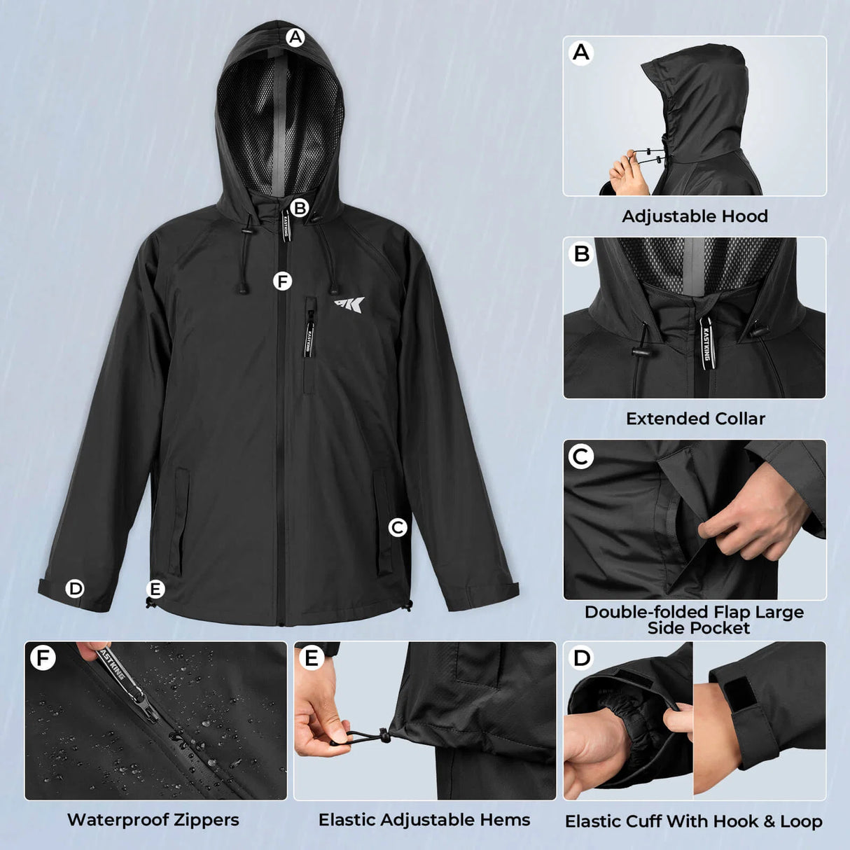 KastKing HydroSense Essential Rain Suit