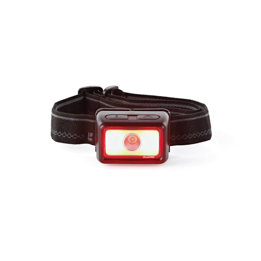 LuxPro Multi-Color Broadbeam LED Headlamp w/ Spotlight